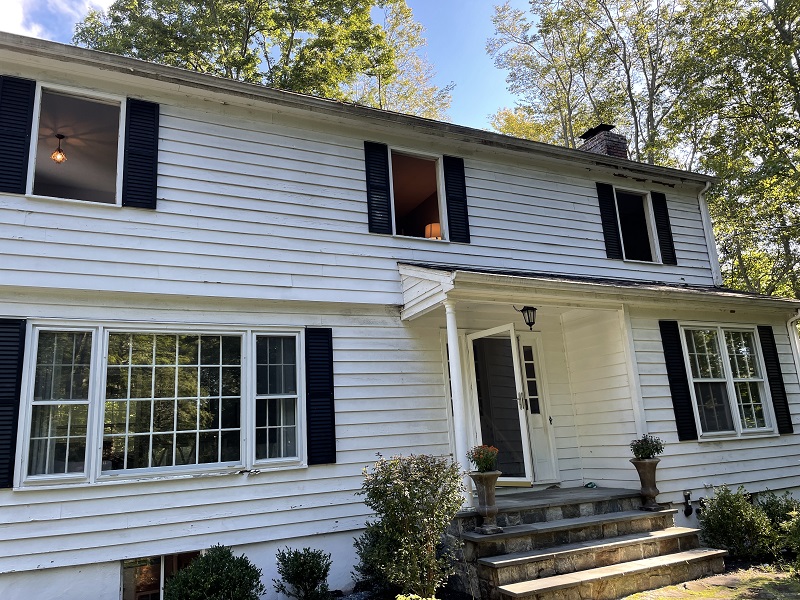 Some windows are removed 